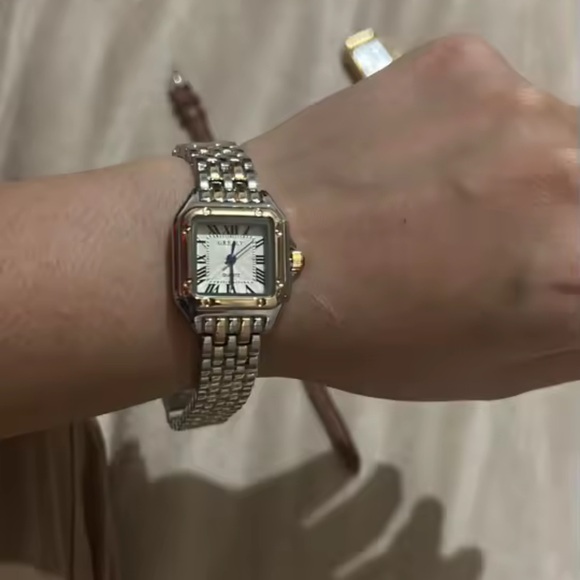 Panthere Two-Tone Classic Stainless Steel Watch - Picture 10 of 16